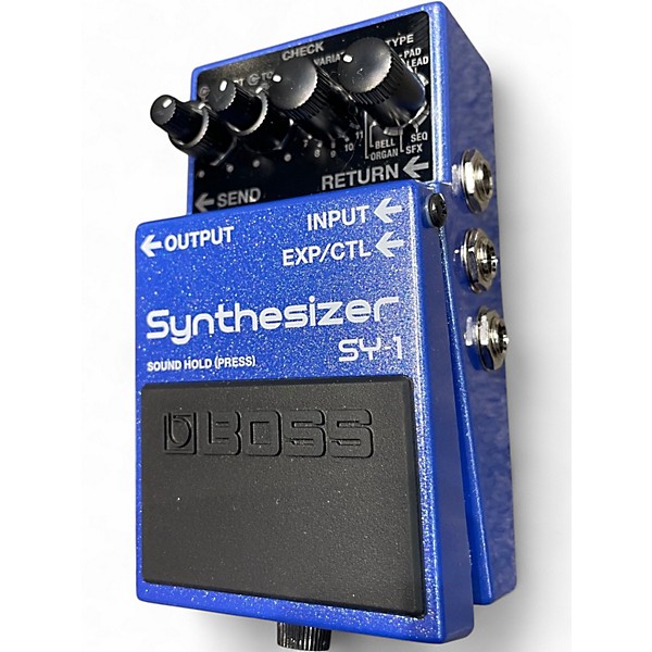 Used BOSS SY-1 SYNTHESIZER Effect Pedal