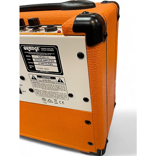 Used Orange Amplifiers Crush 12 Guitar Combo Amp