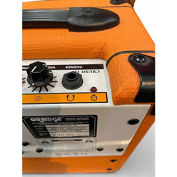 Used Orange Amplifiers Crush 12 Guitar Combo Amp