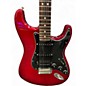 Used Fender hss special strat Cherry Solid Body Electric Guitar