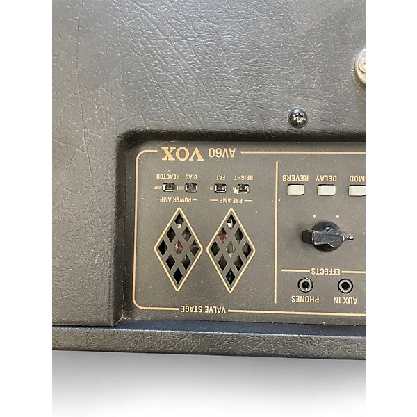 Used VOX AV60 60W 1x12 Analog Modeling Guitar Combo Amp