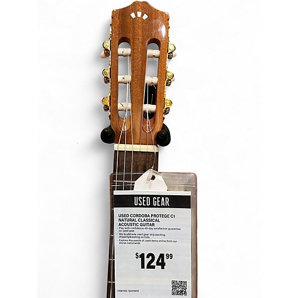 Used Cordoba Protege C1 Natural Classical Acoustic Guitar