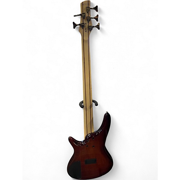 Used Ibanez SR405EQM DRAGON EYE BURST Electric Bass Guitar