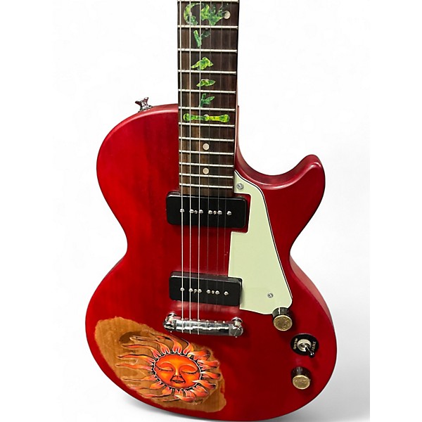 Used 2017 Epiphone Les Paul Special Candy Apple Red Solid Body Electric Guitar