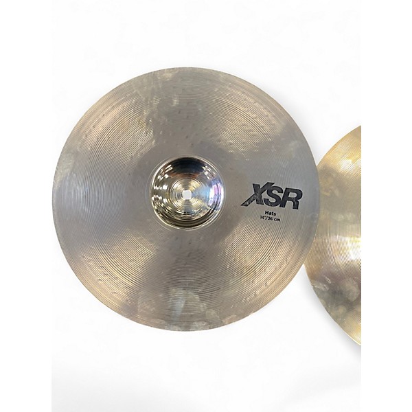 Used SABIAN 14in XSR HATS Cymbal