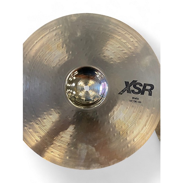Used SABIAN 14in XSR HATS Cymbal