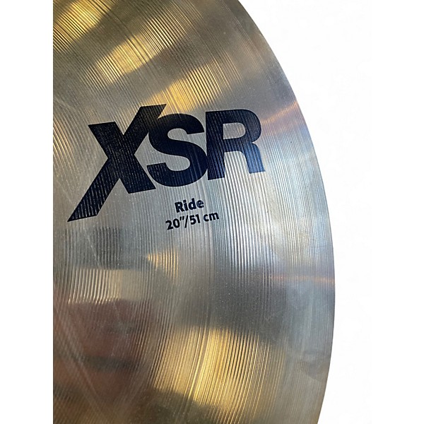 Used SABIAN 20in XSR RIDE Cymbal