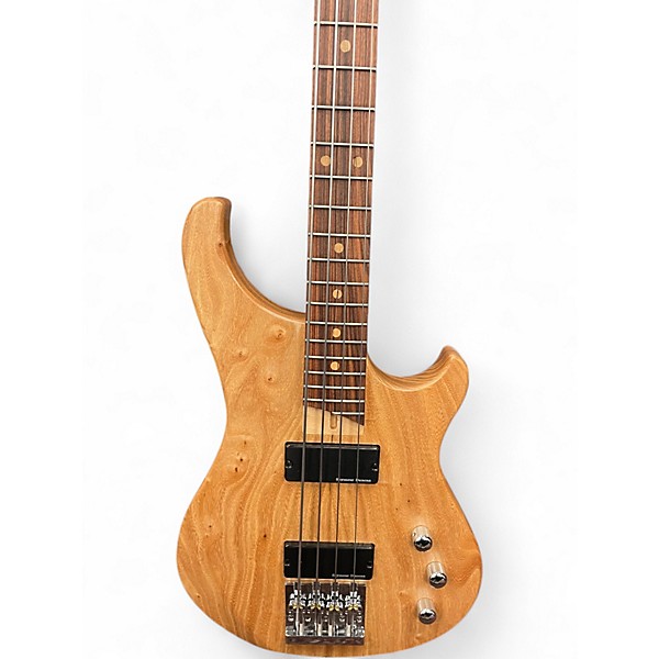Used Hayley Guitars st-4 Natural Electric Bass Guitar