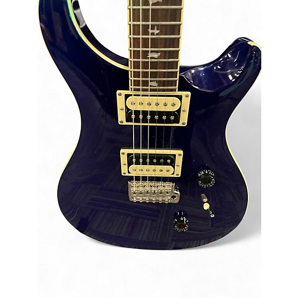Used PRS SE Standard 24 Blue Solid Body Electric Guitar
