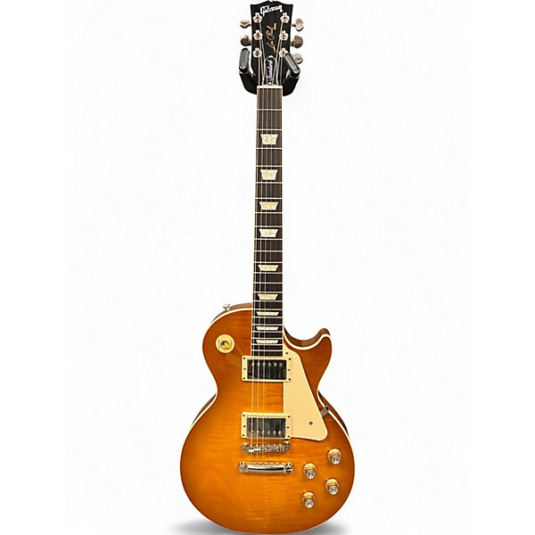 Used 2024 Gibson Les Paul Standard 1960S Neck Honey Burst Solid Body Electric Guitar