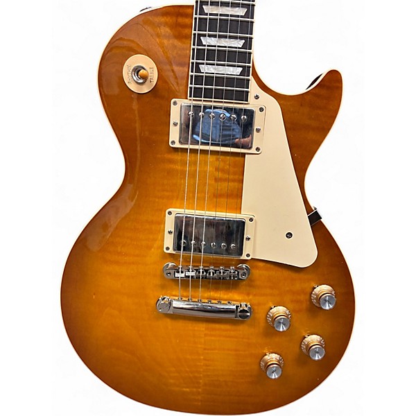 Used 2024 Gibson Les Paul Standard 1960S Neck Honey Burst Solid Body Electric Guitar