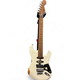 Used 2023 EVH frankenstein series relic white Solid Body Electric Guitar