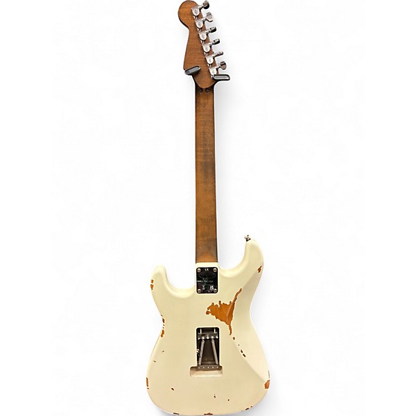 Used 2023 EVH frankenstein series relic white Solid Body Electric Guitar