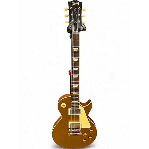 Used Gibson 1957 vos les paul standard Gold Top Solid Body Electric Guitar