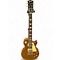 Used Gibson 1957 vos les paul standard Gold Top Solid Body Electric Guitar thumbnail
