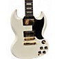 Used 2024 Epiphone sg custom Alpine White Solid Body Electric Guitar