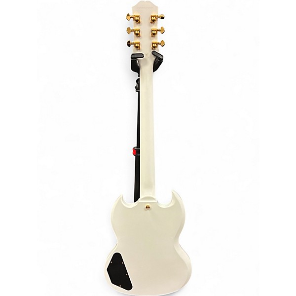 Used 2024 Epiphone sg custom Alpine White Solid Body Electric Guitar