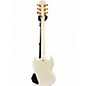 Used 2024 Epiphone sg custom Alpine White Solid Body Electric Guitar