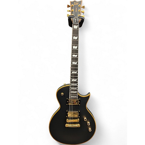 Used 2025 ESP LTD EC1000 Deluxe Satin Black Solid Body Electric Guitar