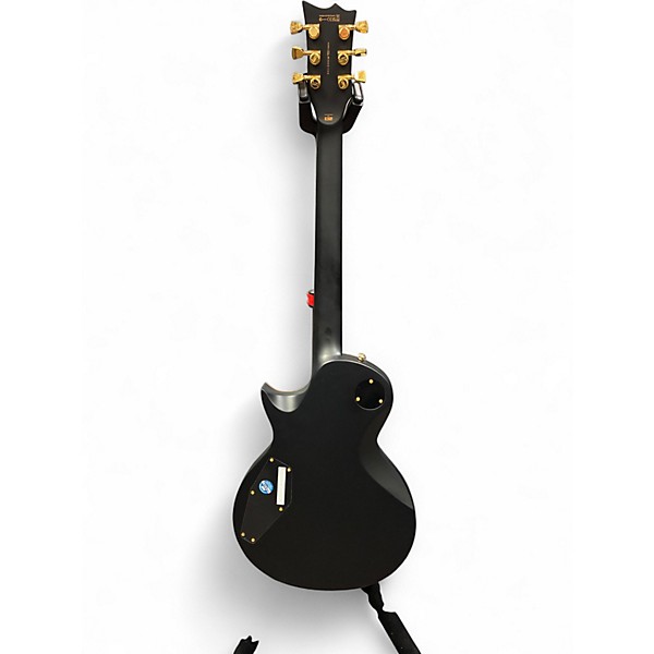 Used 2025 ESP LTD EC1000 Deluxe Satin Black Solid Body Electric Guitar
