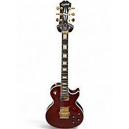 Used 2023 Epiphone alex lifeson les paul axcess WINE RED Solid Body Electric Guitar