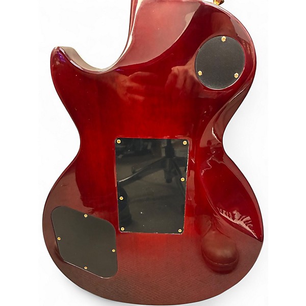 Used 2023 Epiphone alex lifeson les paul axcess WINE RED Solid Body Electric Guitar
