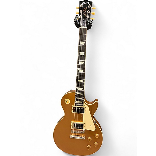 Used 2023 Gibson Les Paul Standard 1950S Neck Gold Top Solid Body Electric Guitar