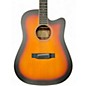Used Donner DAG-1C Tobacco Burst Acoustic Guitar