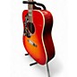Used Gibson Hummingbird left Handed vintage Cherry Sunburst Acoustic Guitar