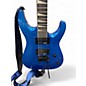 Used Jackson JS11 DINKY Metallic Blue Solid Body Electric Guitar