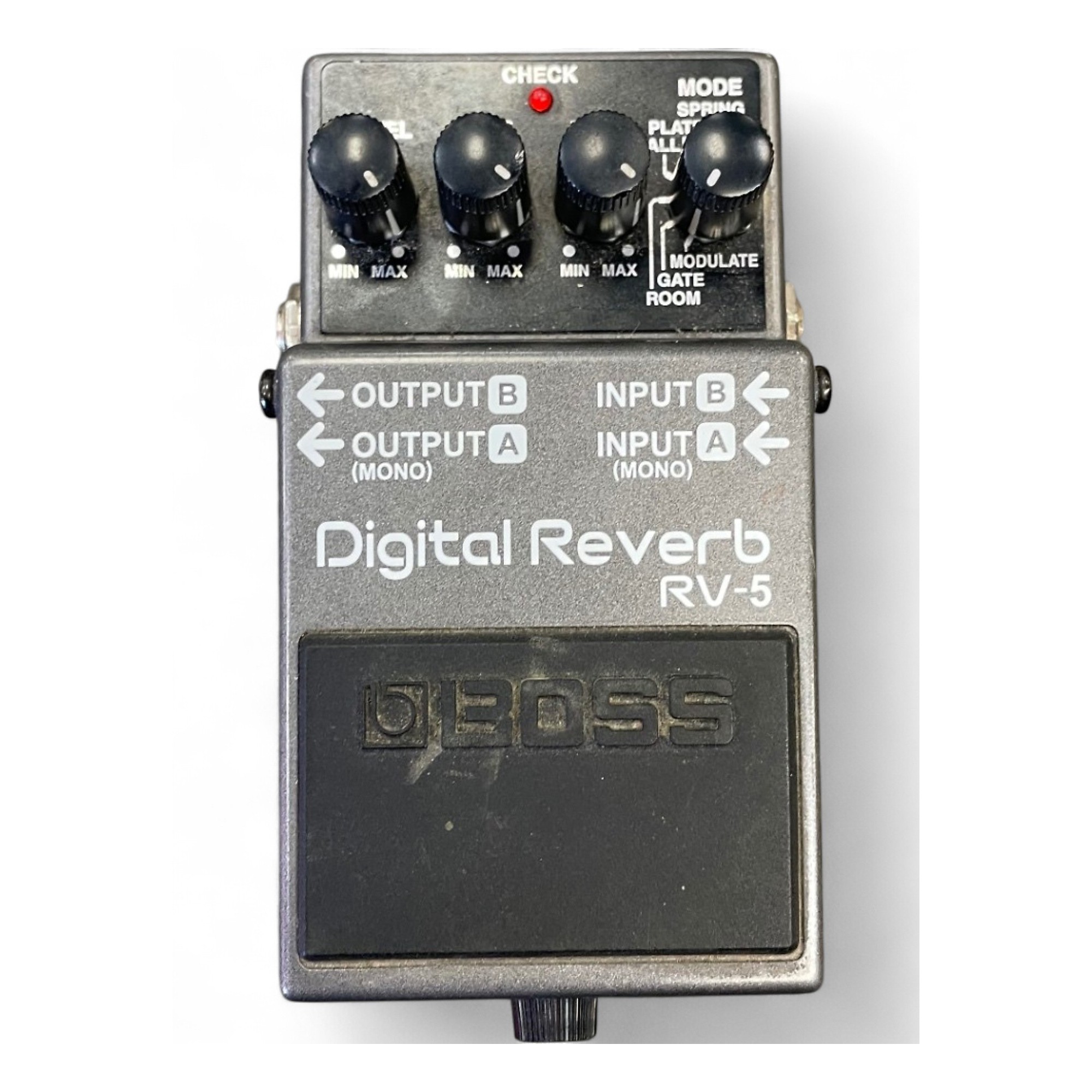 【訳あり】BOSS RV-5 Digital Reverb Used BOSS RV5 Digital Reverb Effect Pedal | Guitar Center