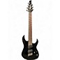 Used 2024 Ibanez RGMS7 Black Solid Body Electric Guitar thumbnail