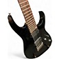 Used 2024 Ibanez RGMS7 Black Solid Body Electric Guitar