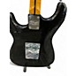 Used Stagg 6507gtr Black and Silver Solid Body Electric Guitar
