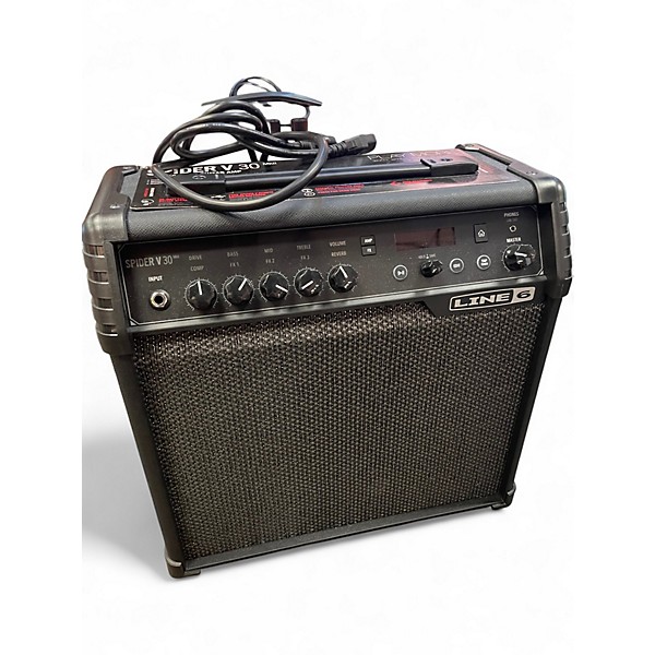 Used Line 6 Spider V 30 1x8 Guitar Combo Amp