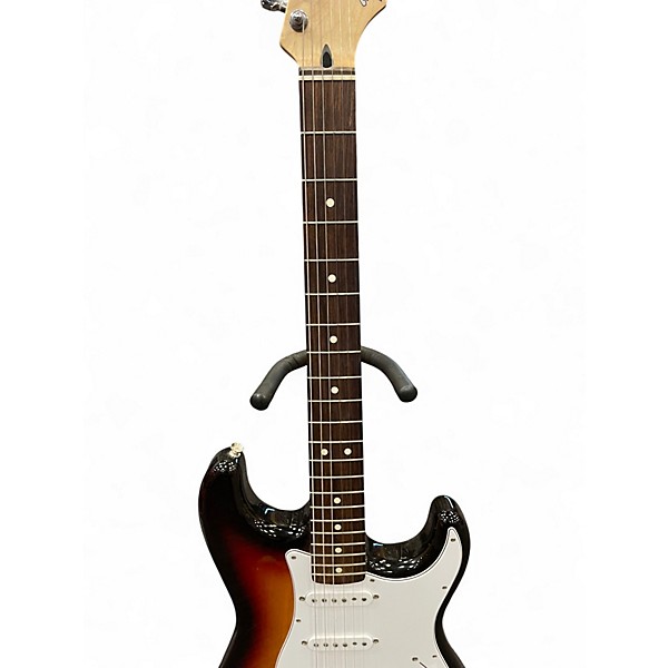 Used Fender MIJ STRATOCASTER 2 Tone Sunburst Solid Body Electric Guitar