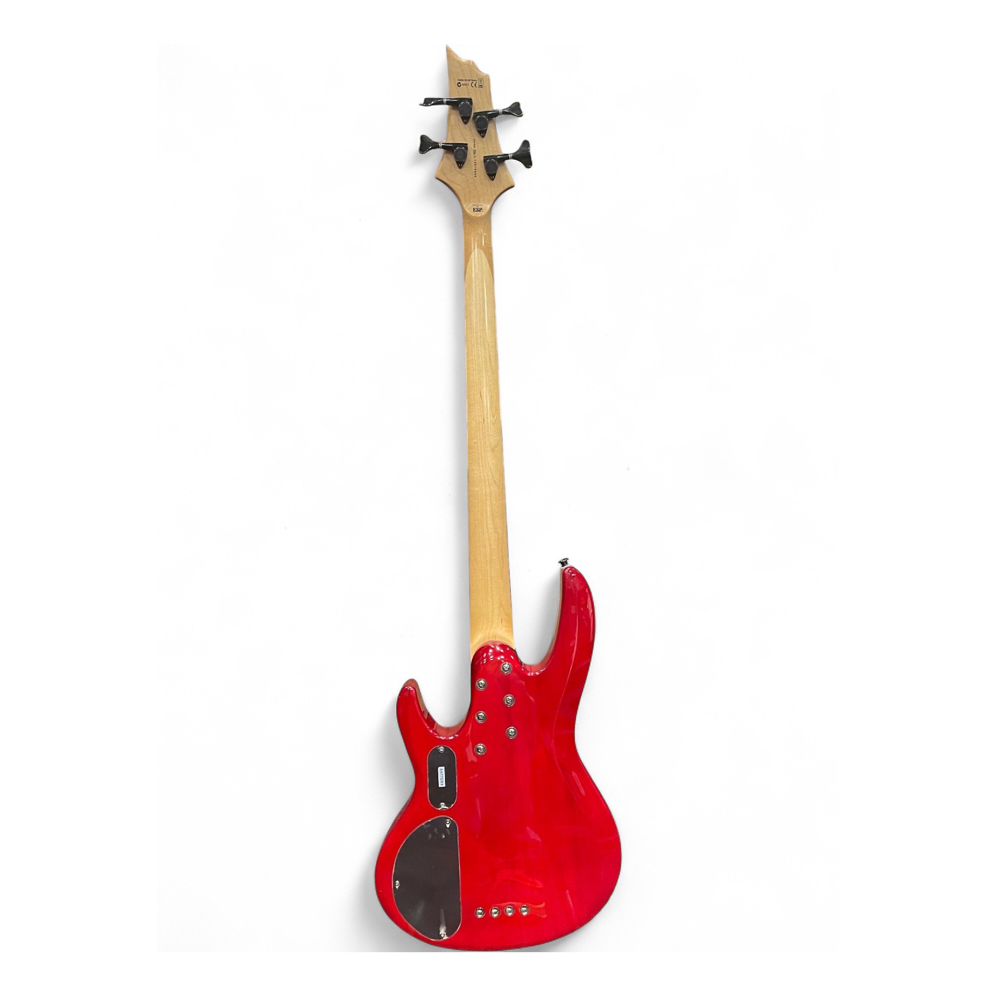 エレキベース レッド 24フレット LTD B-154DX Used ESP Ltd B-154DX Red Electric Bass Guitar Red | Guitar Center
