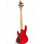 Used ESP Ltd B-154DX Red Electric Bass Guitar