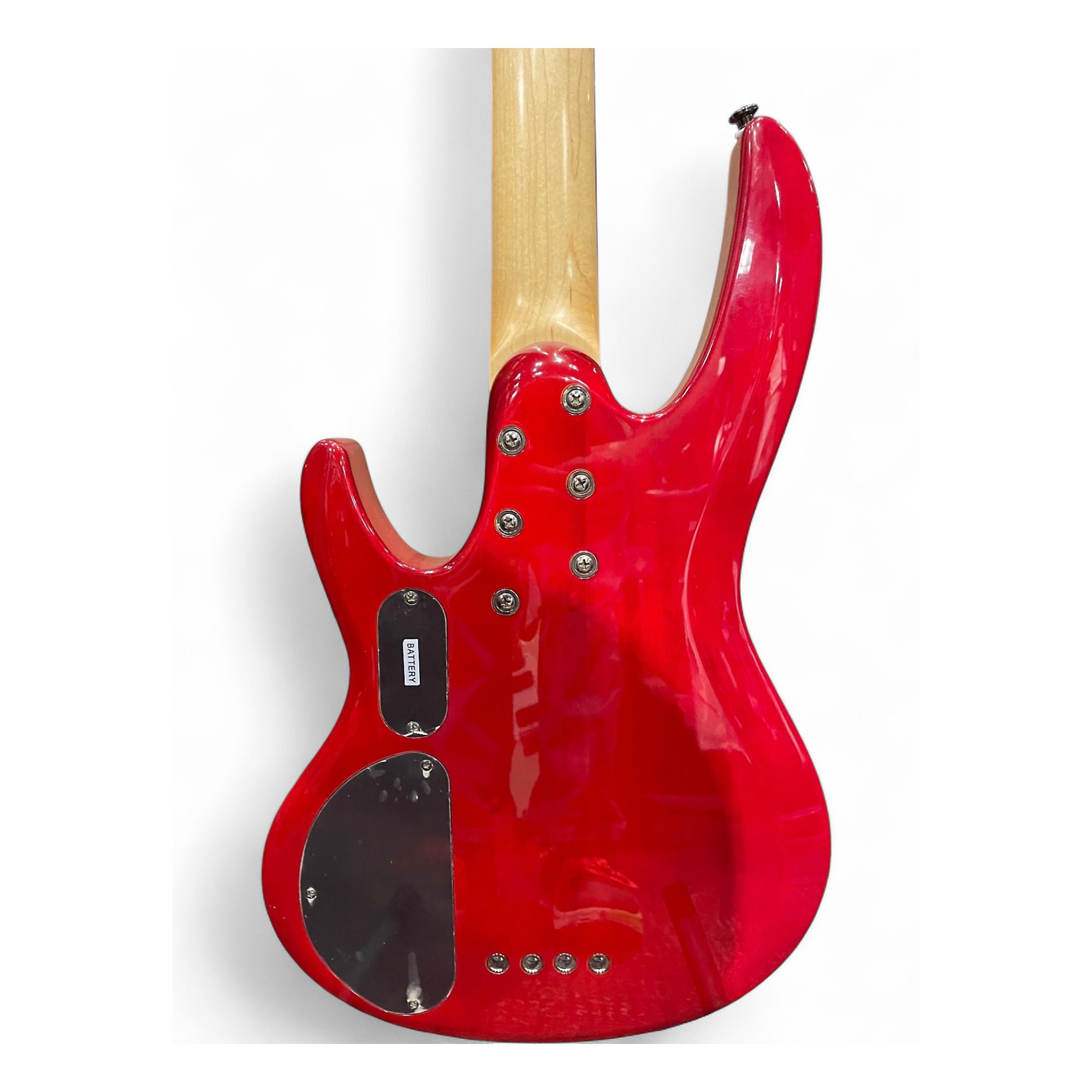 Used ESP Ltd B-154DX Red Electric Bass Guitar Red | Guitar Center