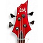 Used ESP Ltd B-154DX Red Electric Bass Guitar