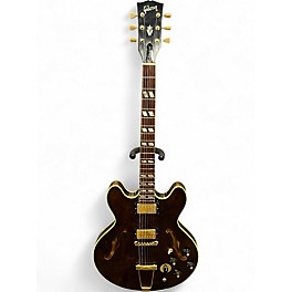 Vintage 1970s Gibson 1970's Gibson ES-345TD Walnut Walnut Hollow Body Electric Guitar