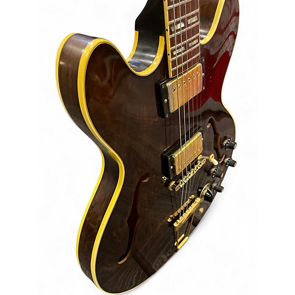 Vintage 1970s Gibson 1970's Gibson ES-345TD Walnut Walnut Hollow Body Electric Guitar
