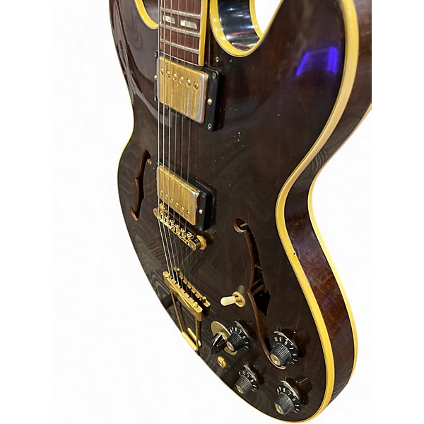 Vintage 1970s Gibson 1970's Gibson ES-345TD Walnut Walnut Hollow Body Electric Guitar