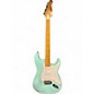 Used Sawtooth ST-ES-DBLP Daphne Blue Electric Guitar with Pearl White Pick Daphne Blue Solid Body Electric Guitar thumbnail