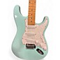 Used Sawtooth ST-ES-DBLP Daphne Blue Electric Guitar with Pearl White Pick Daphne Blue Solid Body Electric Guitar