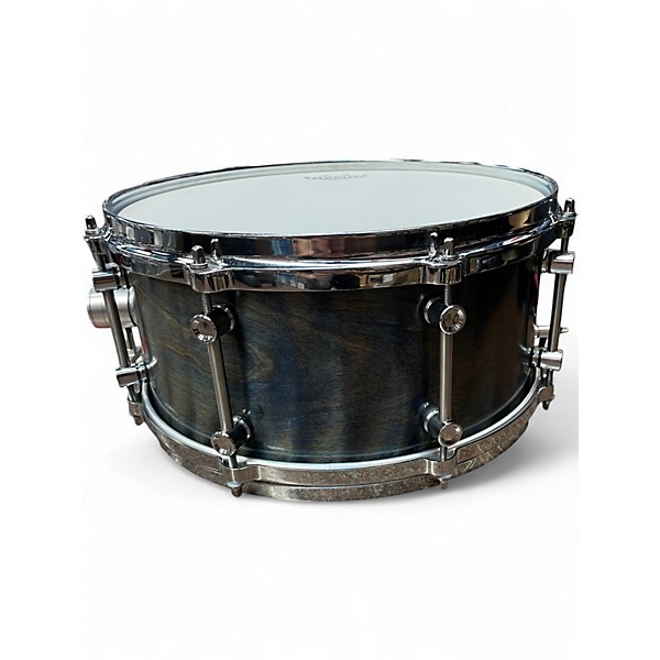 Used Doc Sweeney Drums 13X6 SMS Blue Steel Blue Steel Drum