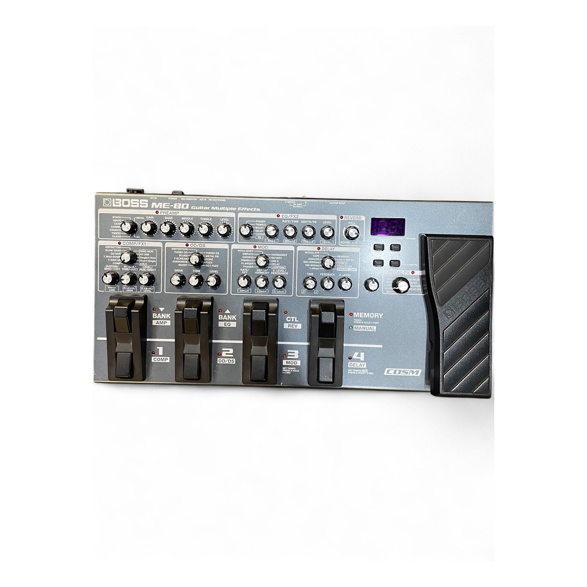 ボスME80エフェクター Used BOSS ME80 Guitar Multi Effect Processor | Guitar Center