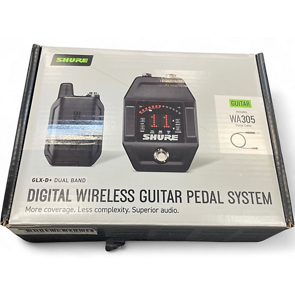 Used Shure glx d+ Instrument Wireless System