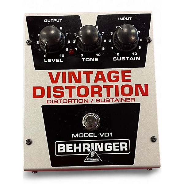 Used Behringer Vintage Distortion Effect Pedal