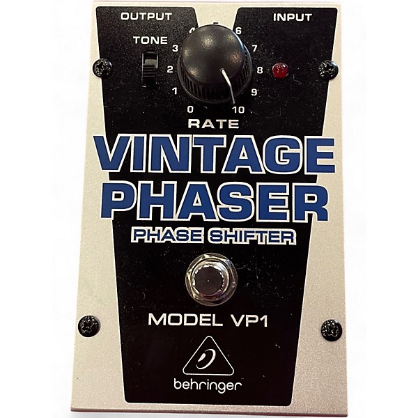 Used Behringer VP1 Vintage Phaser Effect Pedal